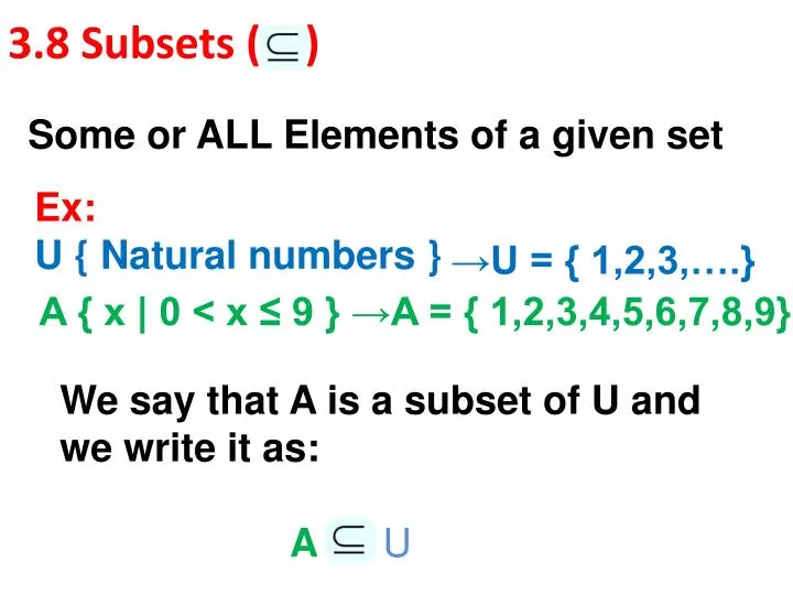 3 8 subsets