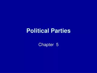 Political Parties