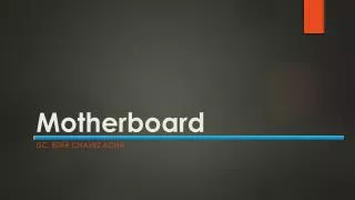 motherboard