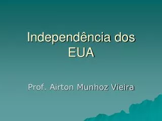independ ncia dos eua