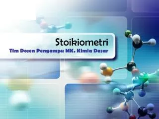 stoikiometri