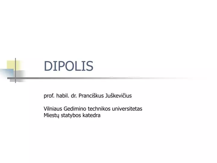dipolis