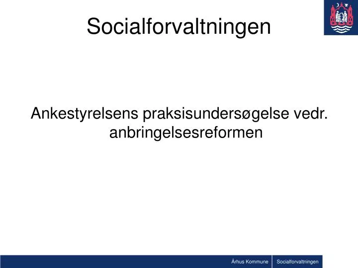 socialforvaltningen