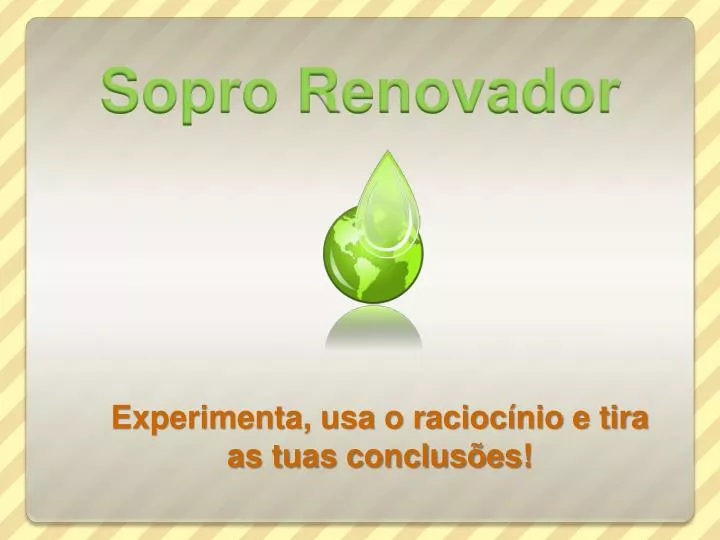 sopro renovador