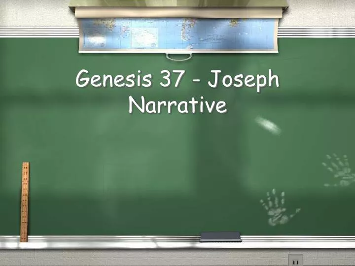 genesis 37 joseph narrative