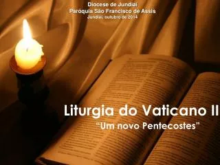 liturgia do vaticano ii
