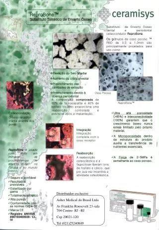 reprobone substituto sint tico de enxerto sseo