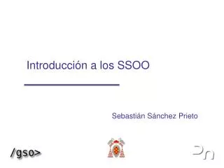 introducci n a los ssoo