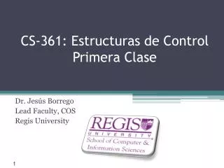 cs 361 estructuras de control primera clase