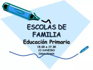 escolas de familia