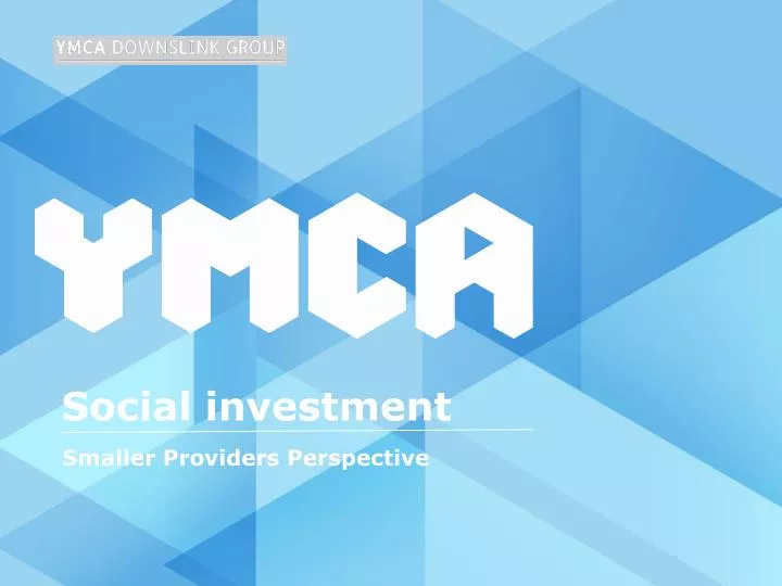 social investment