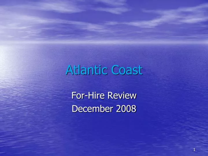 atlantic coast