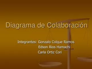 Diagrama de Colaboración