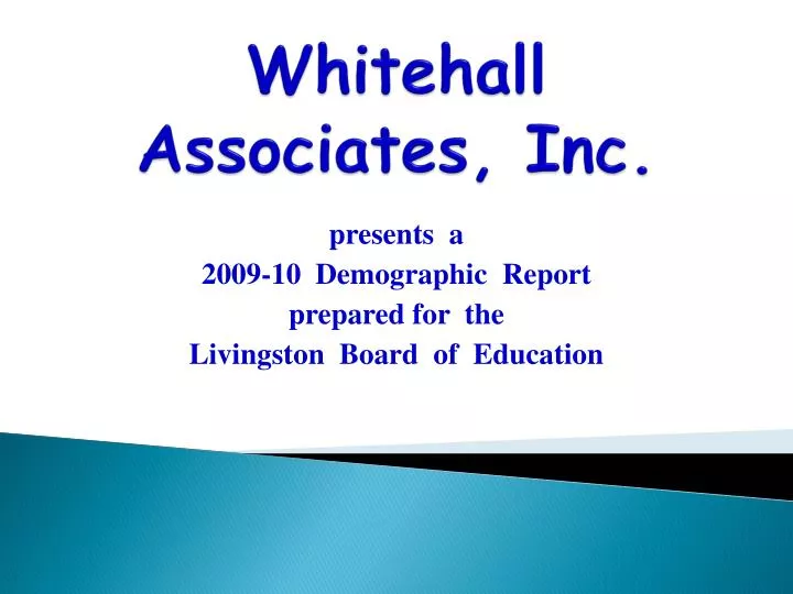 whitehall associates inc