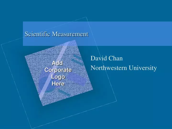 scientific measurement