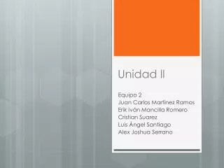unidad ll