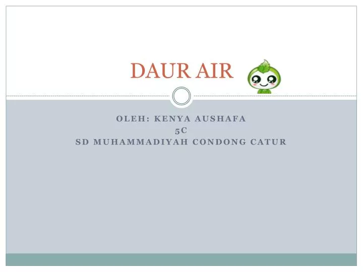 daur air