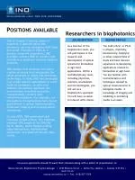 Researchers in biophotonics - slide 1