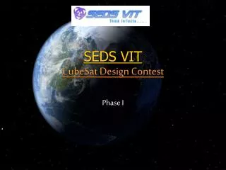 SEDS VIT CubeSat Design Contest