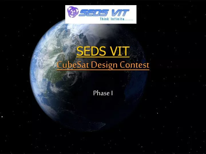 seds vit cubesat design contest