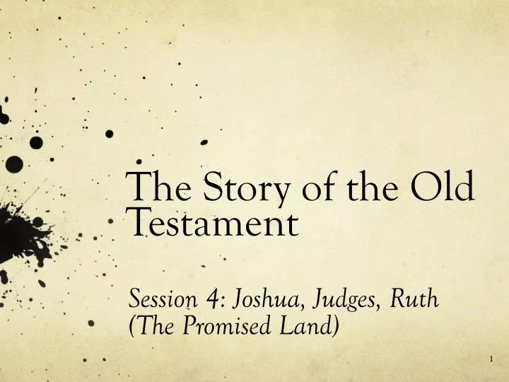 the story of the old testament