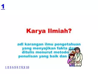karya ilmiah