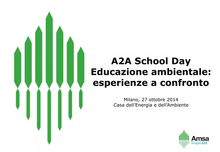 a2a school day educazione ambientale esperienze a confronto