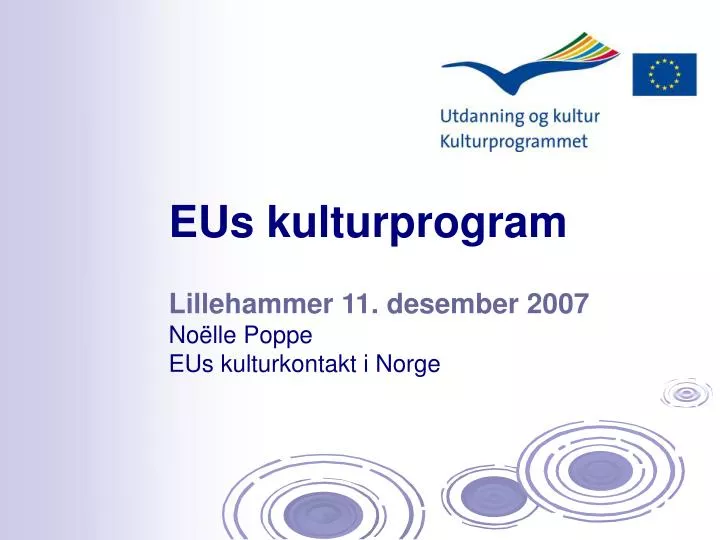lillehammer 11 desember 2007 no lle poppe eus kulturkontakt i norge