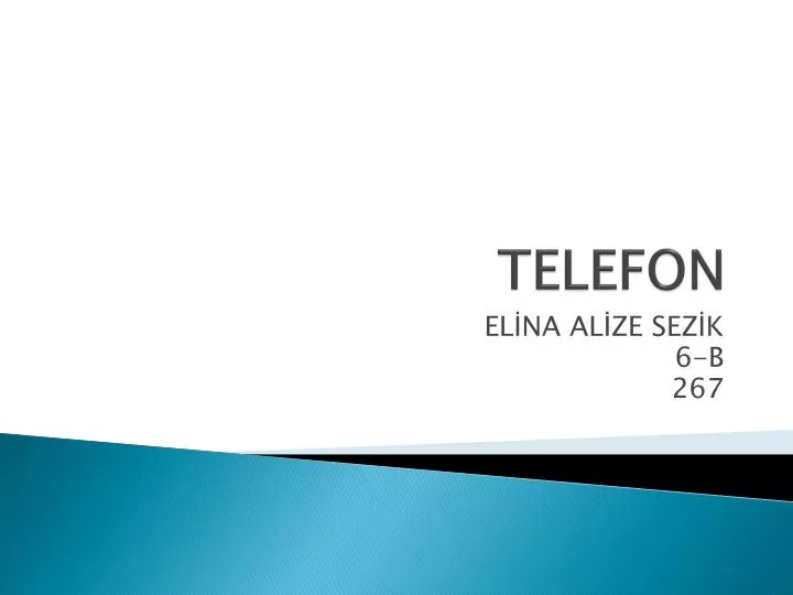 telefon