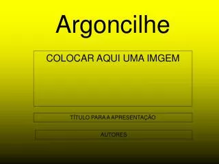 argoncilhe