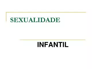 sexualidade