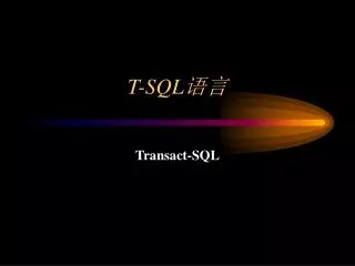 t sql