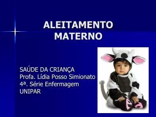 aleitamento materno