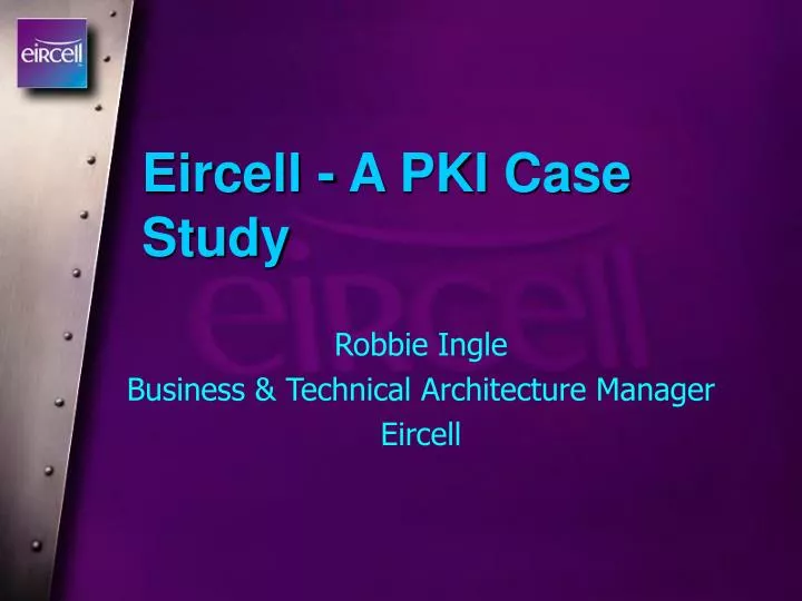 eircell a pki case study