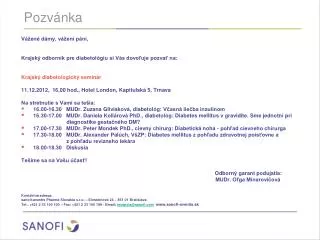 pozv nka