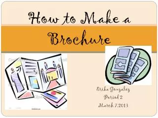 How to Make a Brochure