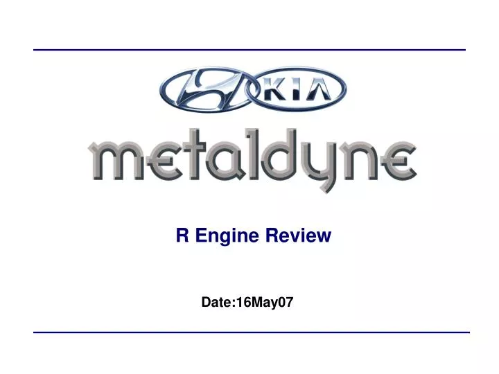 r engine review