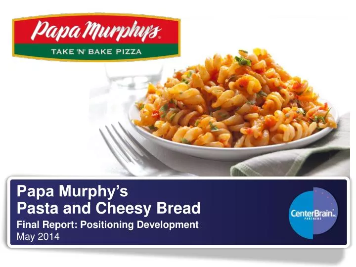 papa murphy s pasta and cheesy bread