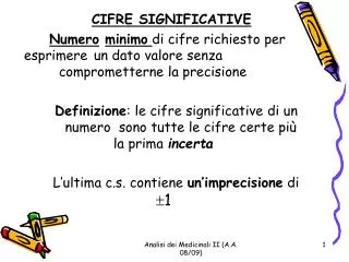 cifre significative