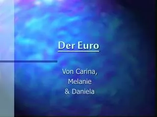 der euro