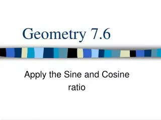 Geometry 7.6