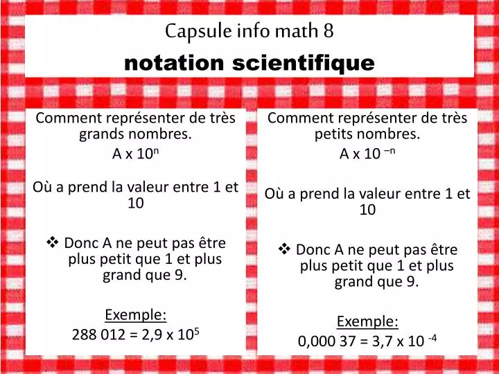 capsule info math 8 notation scientifique