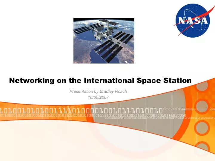 networking on the international space station