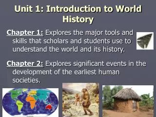 Unit 1: Introduction to World History