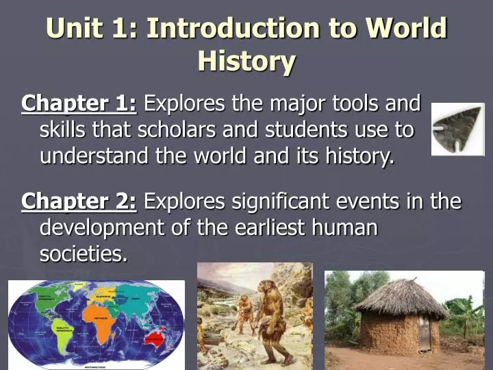 unit 1 introduction to world history