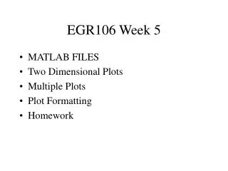 EGR106 Week 5