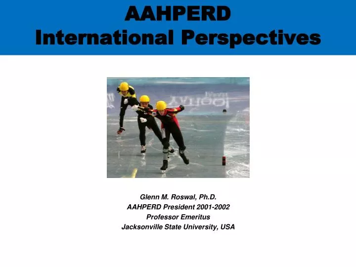 aahperd international perspectives