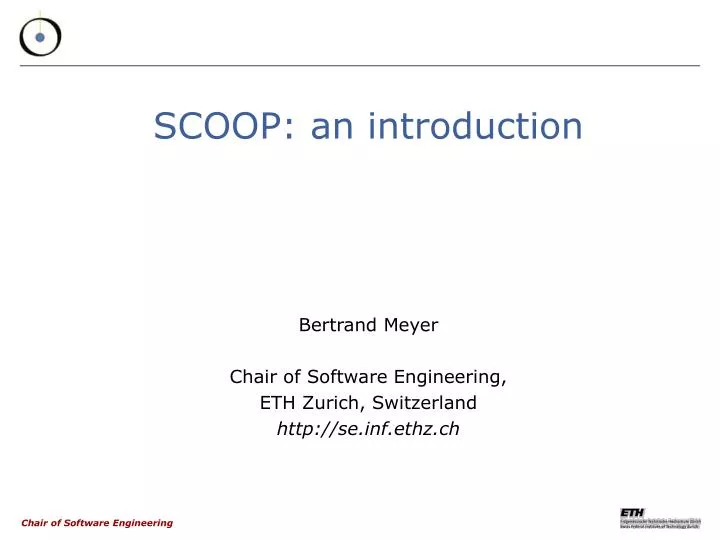 scoop an introduction
