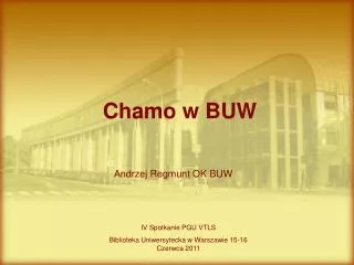 chamo w buw