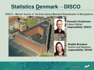 Statistics D enmark DISCO